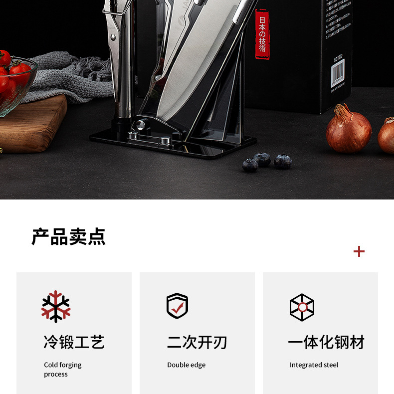 Hollow Handle Stainless Steel 5-Piece Knife Set Kitchen Household Knife Cutting Knife Gift Knife Set Kitchen Knife Set Hollow Handle Stainless Steel 5-Piece Knife Set Kitchen Household Knife Cutting Knife Gift Knife Set Kitchen Knife Set