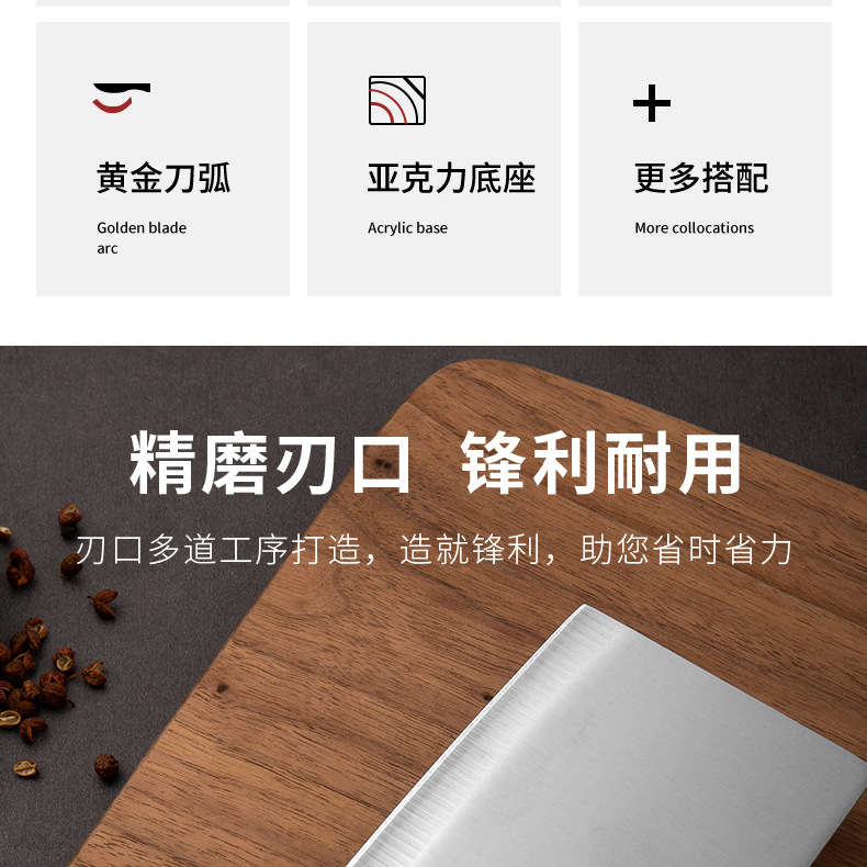 Hollow Handle Stainless Steel 5-Piece Knife Set Kitchen Household Knife Cutting Knife Gift Knife Set Kitchen Knife Set Hollow Handle Stainless Steel 5-Piece Knife Set Kitchen Household Knife Cutting Knife Gift Knife Set Kitchen Knife Set