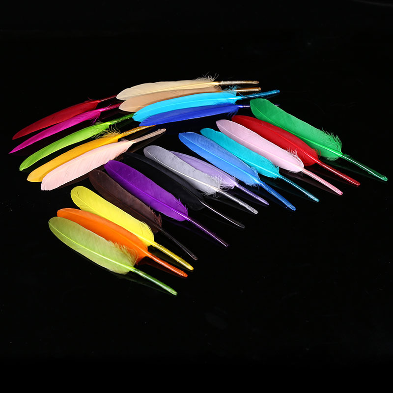 A Multicolor Supply craft small straight knife Feather Wholesale Diy knife Feather Children handmade materials