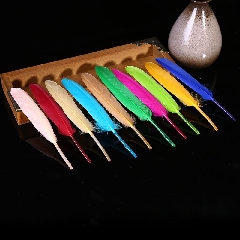 A Multicolor Supply craft small straight knife Feather Wholesale Diy knife Feather Children handmade materials