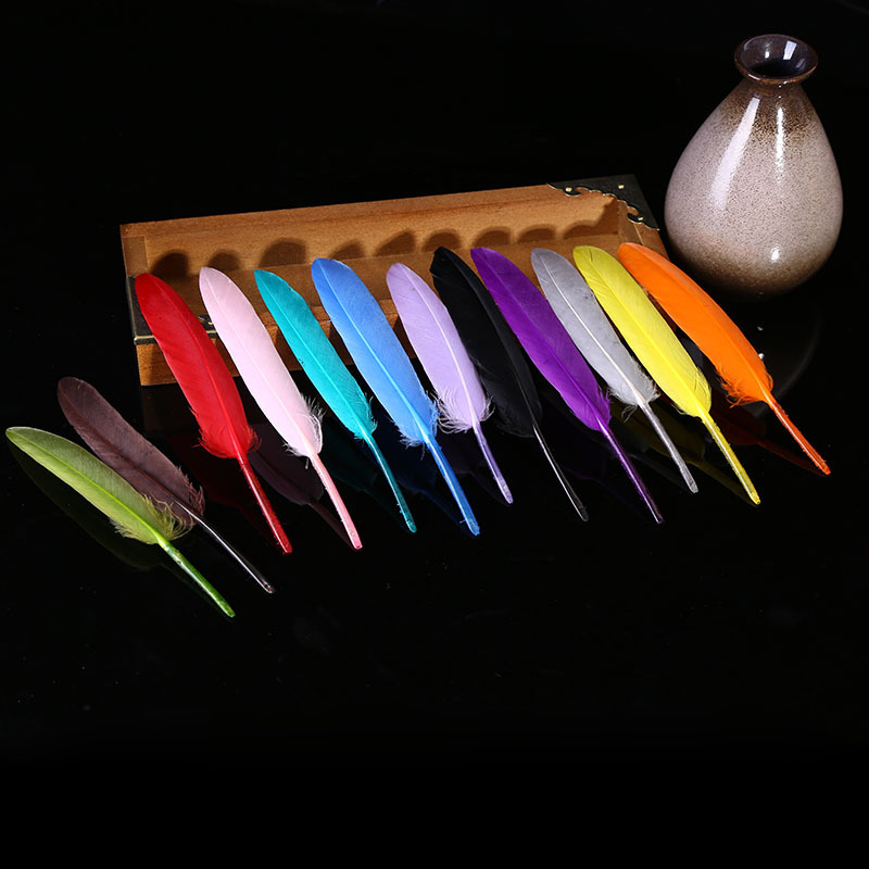 A Multicolor Supply craft small straight knife Feather Wholesale Diy knife Feather Children handmade materials