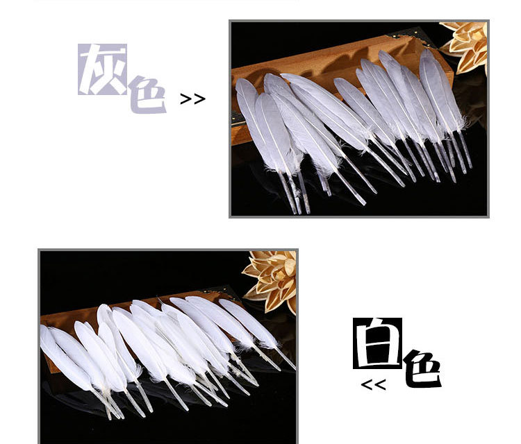 A Multicolor Supply craft small straight knife Feather Wholesale Diy knife Feather Children handmade materials