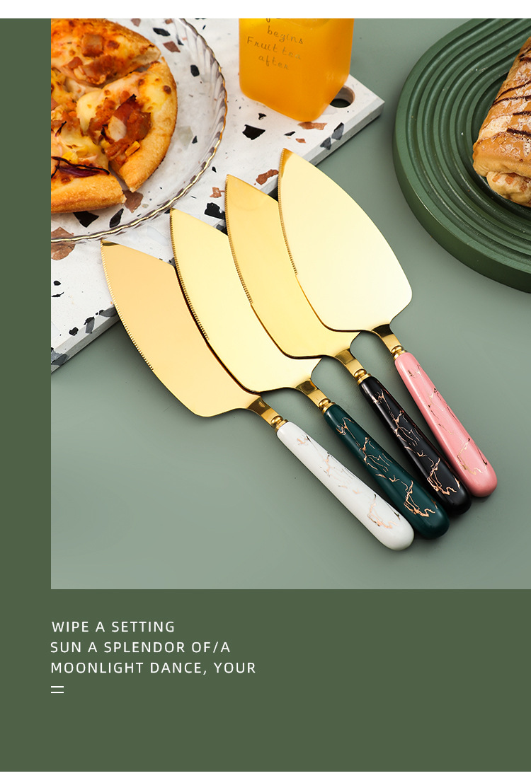 Porcelain Handle Stainless Steel Knife Shovel Gift Set Creative Baking Tool Cheese Knife Butter Knife Cake Shovel Pizza Shovel Porcelain Handle Stainless Steel Knife Shovel Gift Set Creative Baking Tool Cheese Knife Butter Knife Cake Shovel Pizza Shovel