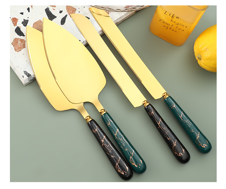 Porcelain Handle Stainless Steel Knife Shovel Gift Set Creative Baking Tool Cheese Knife Butter Knife Cake Shovel Pizza Shovel Porcelain Handle Stainless Steel Knife Shovel Gift Set Creative Baking Tool Cheese Knife Butter Knife Cake Shovel Pizza Shovel