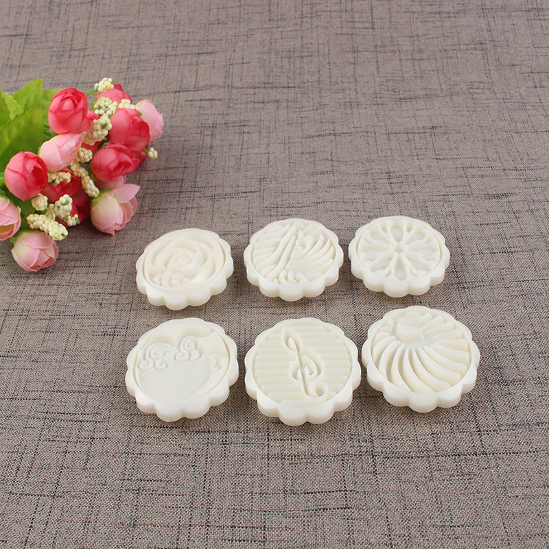 Kitchen Baking Tools 50G Moon Cake Mold DIY Baking Tools Mid-Autumn Moon Cake Mold Biscuit Mold Kitchen Baking Tools 50G Moon Cake Mold DIY Baking Tools Mid-Autumn Moon Cake Mold Biscuit Mold