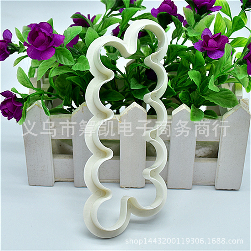 DIY Cake Baking Mold Happy Birthday Balloon Plastic Biscuit Mold Clay Fondant Cake Decoration Cutter DIY Cake Baking Mold Happy Birthday Balloon Plastic Biscuit Mold Clay Fondant Cake Decoration Cutter