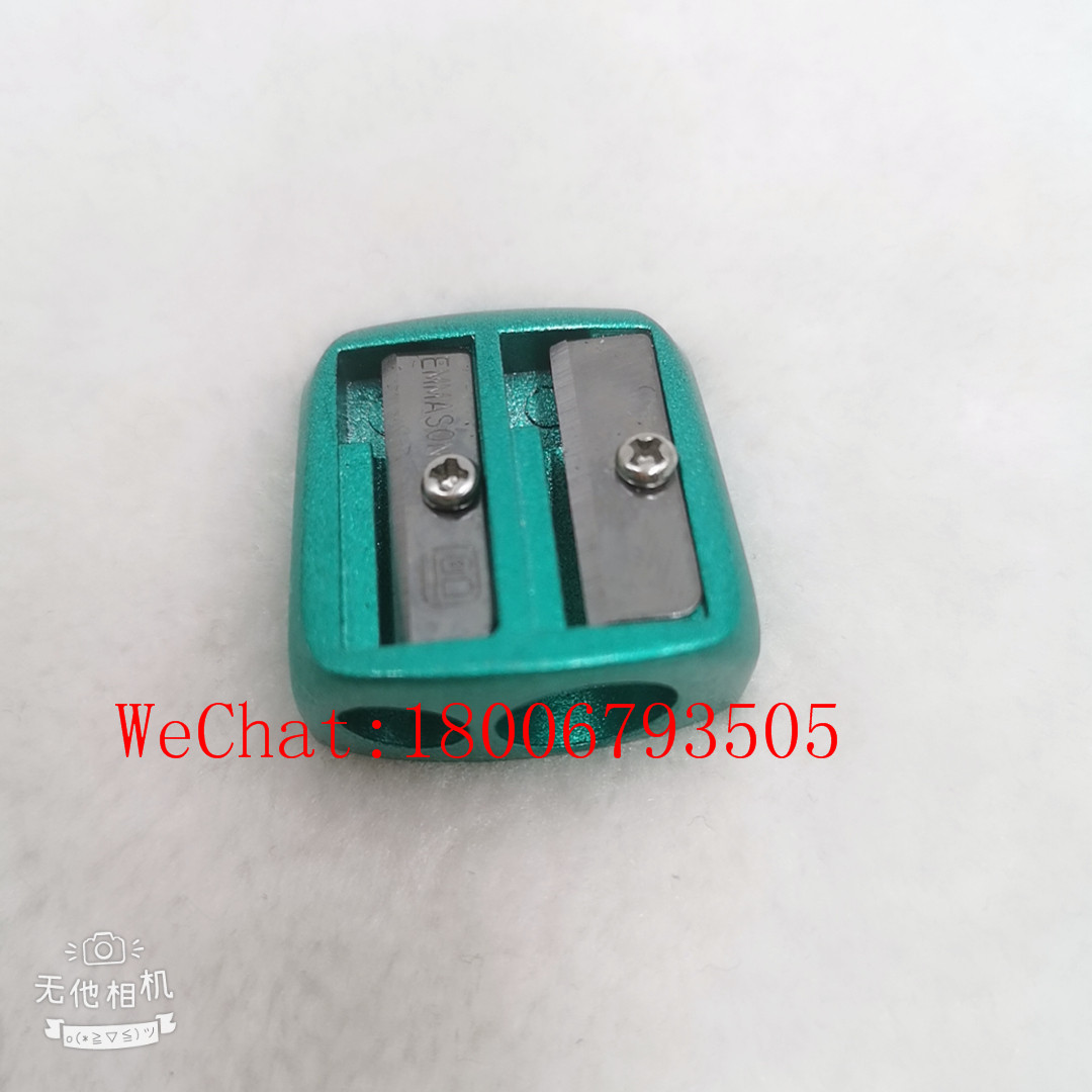 Emmason Color Double Hole Metal Pencil Sharpener Penknife Pencil Knife Student Pencil Sharpener Student Stationery
