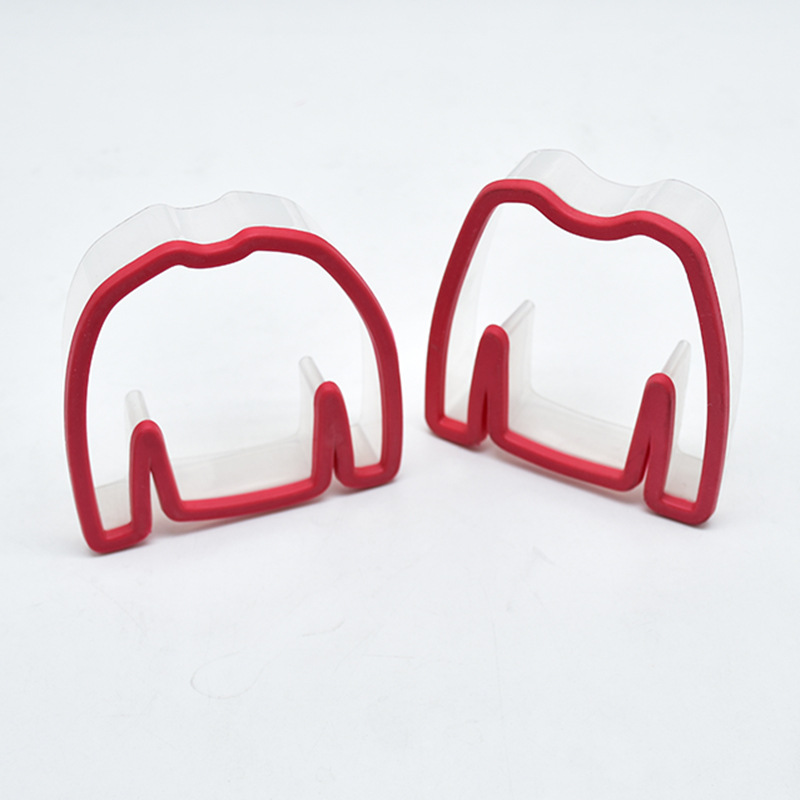 DIY Baking Christmas Clothes Men and Women Cutter Fondant Brickearth Plastic Clothes Cutter Biscuit Mold