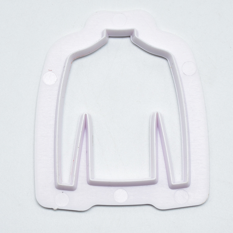 DIY Baking Christmas Clothes Men and Women Cutter Fondant Brickearth Plastic Clothes Cutter Biscuit Mold