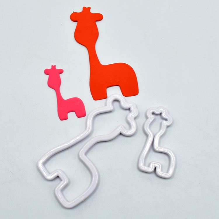 DIY Baking Christmas Clothes Men and Women Cutter Fondant Brickearth Plastic Clothes Cutter Biscuit Mold