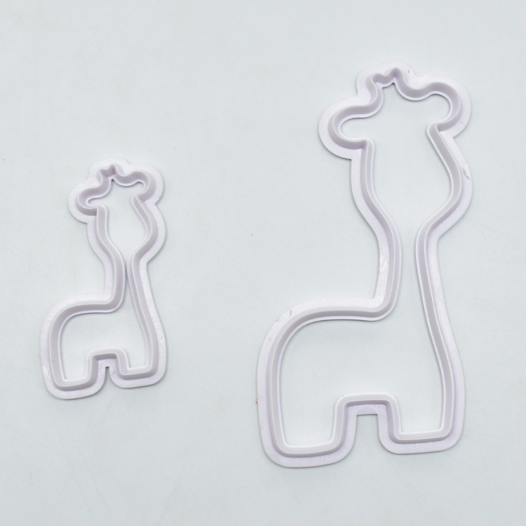DIY Baking Christmas Clothes Men and Women Cutter Fondant Brickearth Plastic Clothes Cutter Biscuit Mold