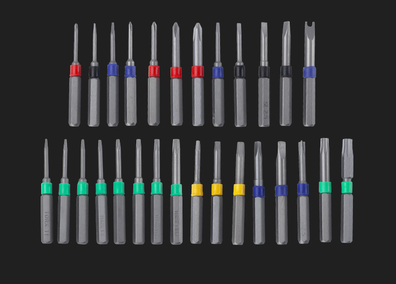 New S2 Fast Change the Knife Household Screwdriver Magnetic Multi-Purpose Precision Glasses Screwdriver Set 31 in One New S2 Fast Change the Knife Household Screwdriver Magnetic Multi-Purpose Precision Glasses Screwdriver Set 31 in One