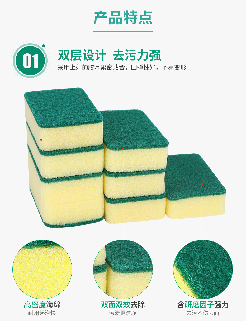 A Sponge wipes wipes hundred clean cloth Sponge block floor stand A Sponge wipes wipes hundred clean cloth Sponge block floor stand