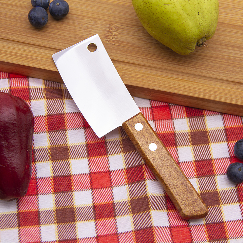 Cheese Knife Butter Knife Stall Whole Wooden Handle Cheese Knife Mini Small Kitchen Knife Split Express Knife s