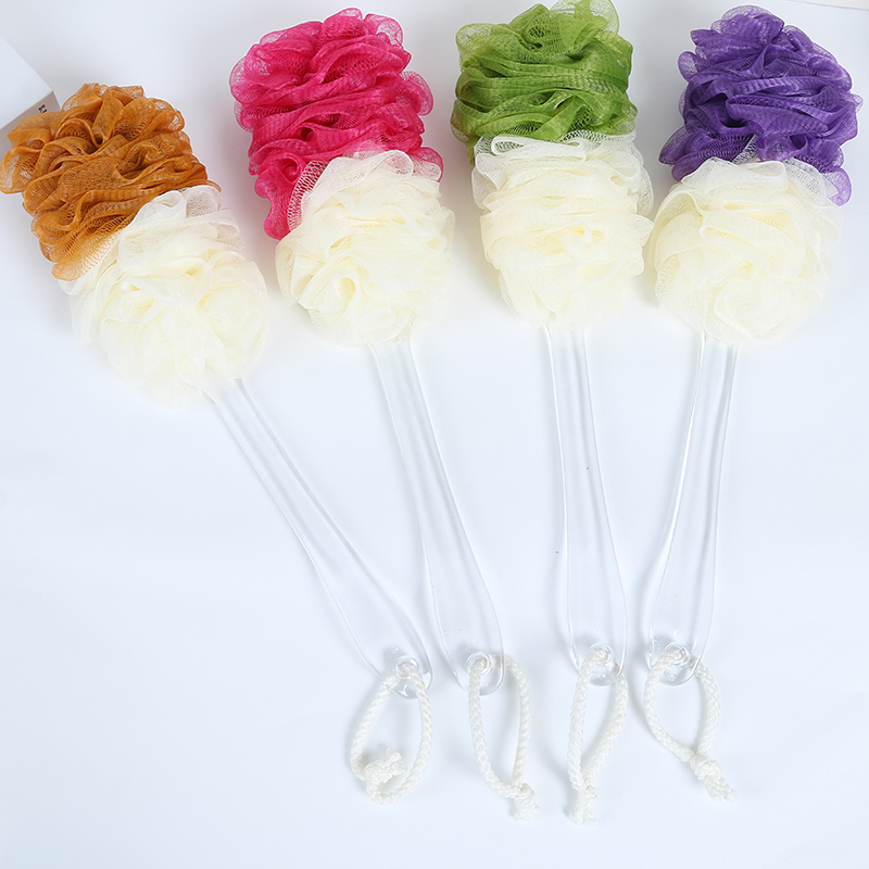 Ladies bath ball scrub bath towel bath bath rub back brush do not ask for adult bath flower
