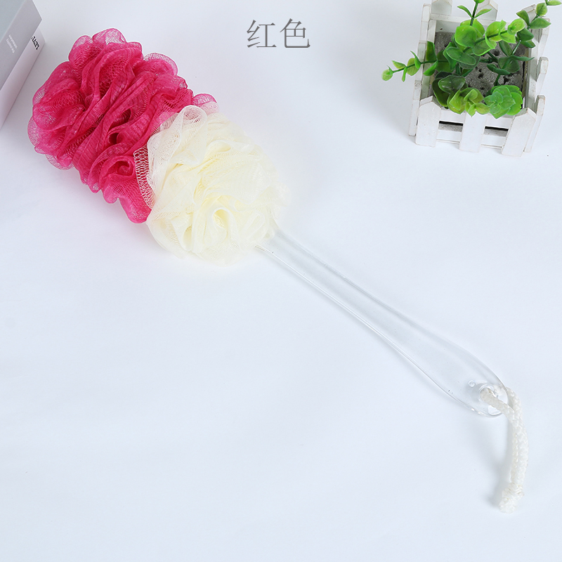 Ladies bath ball scrub bath towel bath bath rub back brush do not ask for adult bath flower