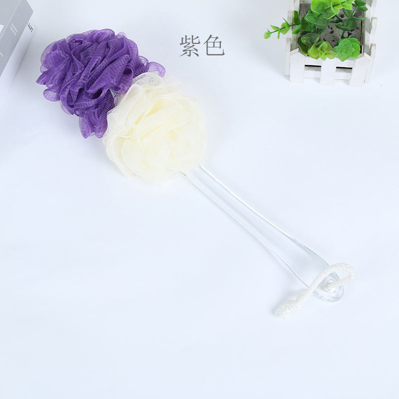 Ladies bath ball scrub bath towel bath bath rub back brush do not ask for adult bath flower