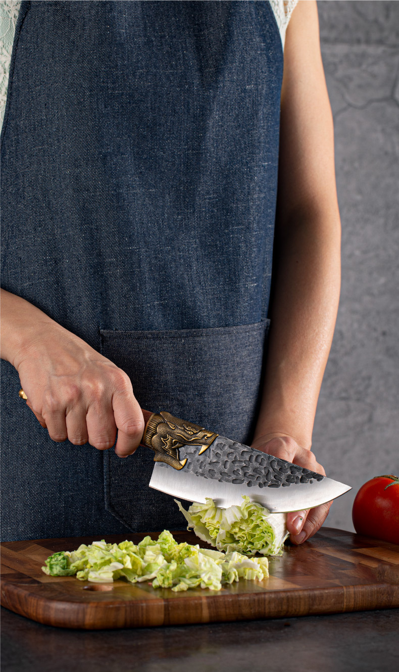 Knife Stainless Steel Kitchen Knife Retro Domestic Chopper Knife Slicing Knife Meat Cutting MultiPurpose Chef Knife Knife Stainless Steel Kitchen Knife Retro Domestic Chopper Knife Slicing Knife Meat Cutting MultiPurpose Chef Knife