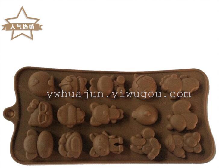 Cake baking mold big mouth monkey kt cat cake mold silicone chocolate mold