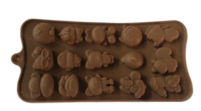Cake baking mold big mouth monkey kt cat cake mold silicone chocolate mold