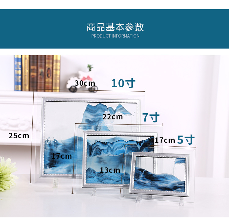 Popular 3D Landscape Sand Painting Glass Crafts Hourglass Creative Gift Decoration Living Room One Product Dropshipping Popular 3D Landscape Sand Painting Glass Crafts Hourglass Creative Gift Decoration Living Room One Product Dropshipping