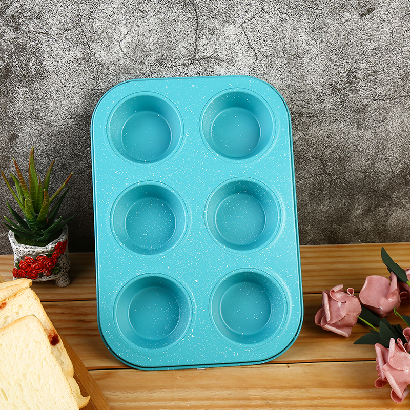 Wangfa Small Mixed Batch 6-Piece Non-Stick Cake Mold Egg Tart Mold Cake Mold DIY Cheese Cake Template Baking