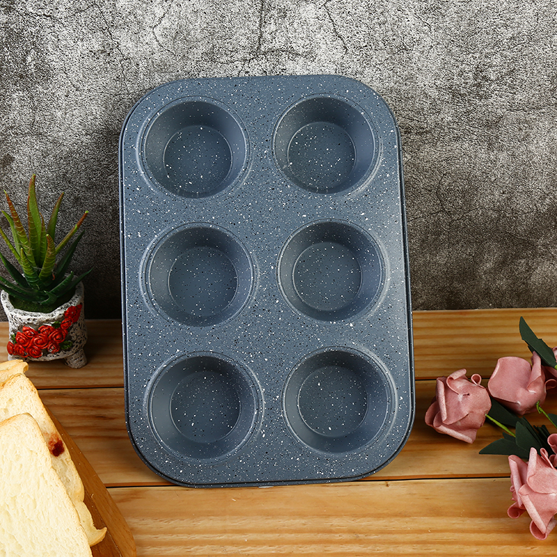 Wangfa Small Mixed Batch 6-Piece Non-Stick Cake Mold Egg Tart Mold Cake Mold DIY Cheese Cake Template Baking