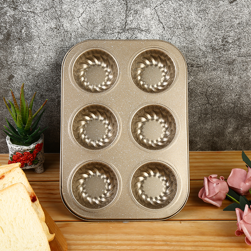Wangfa Small Mixed Batch 6-Piece Non-Stick Cake Mold Egg Tart Mold Cake Mold DIY Cheese Cake Template Baking Wangfa Small Mixed Batch 6-Piece Non-Stick Cake Mold Egg Tart Mold Cake Mold DIY Cheese Cake Template Baking