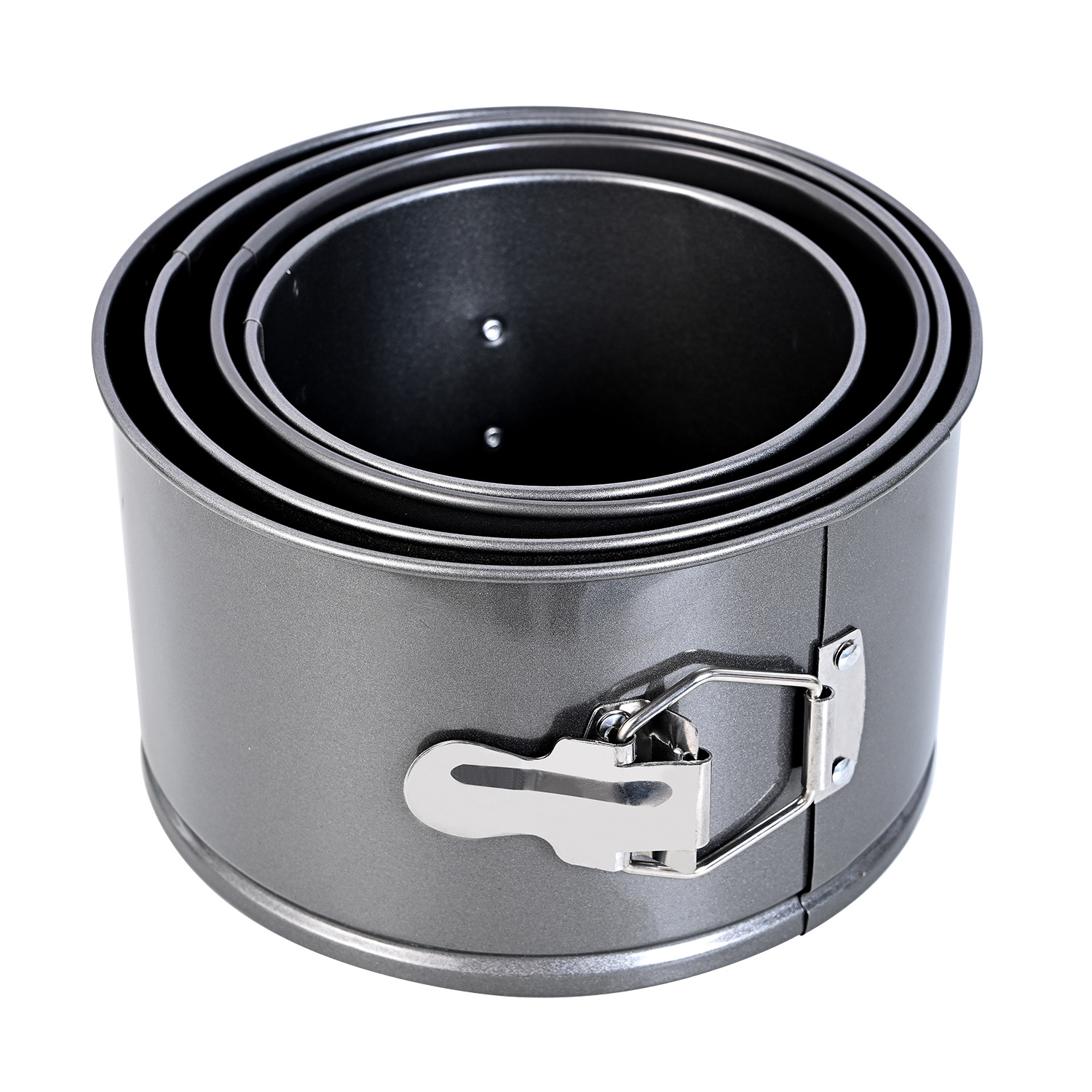 Non-Stick round Buckle Detachable Cake Mold Lock Cake Mold Mousse Household Carbon Steel Ovenware Baking Tools