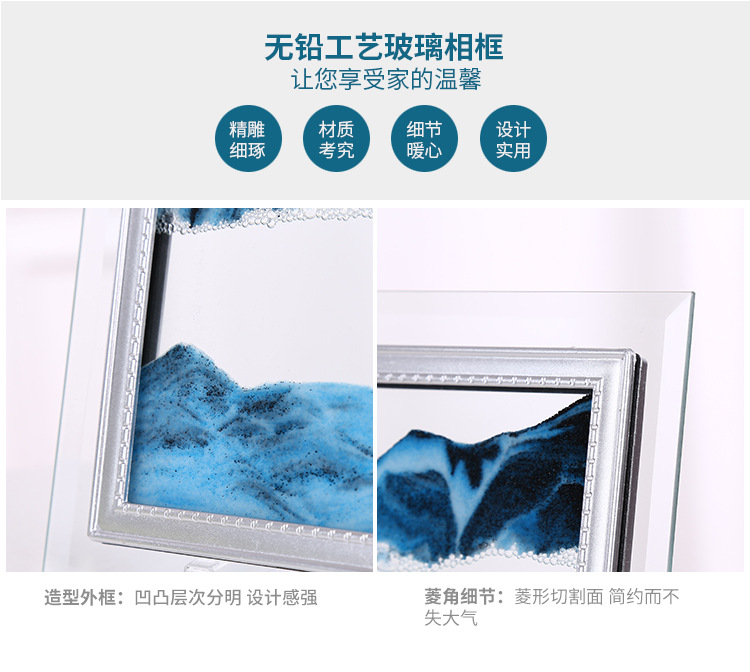 Popular 3D Landscape Sand Painting Glass Crafts Hourglass Creative Gift Decoration Living Room One Product Dropshipping Popular 3D Landscape Sand Painting Glass Crafts Hourglass Creative Gift Decoration Living Room One Product Dropshipping