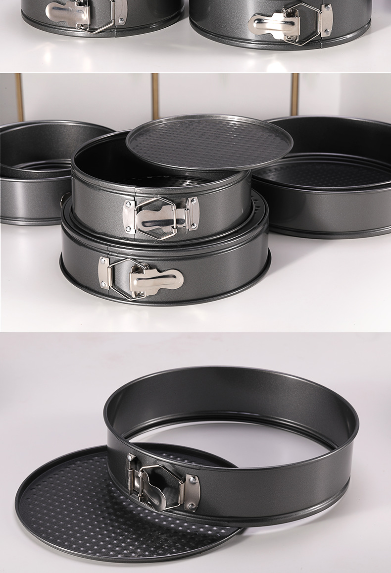 Lock Non-Stick Cake Mold Mousse Honeycomb Buckle Carbon Steel Plate Baking Tool Non-Stick round Buckle Detachable Cake Mold Lock Non-Stick Cake Mold Mousse Honeycomb Buckle Carbon Steel Plate Baking Tool Non-Stick round Buckle Detachable Cake Mold