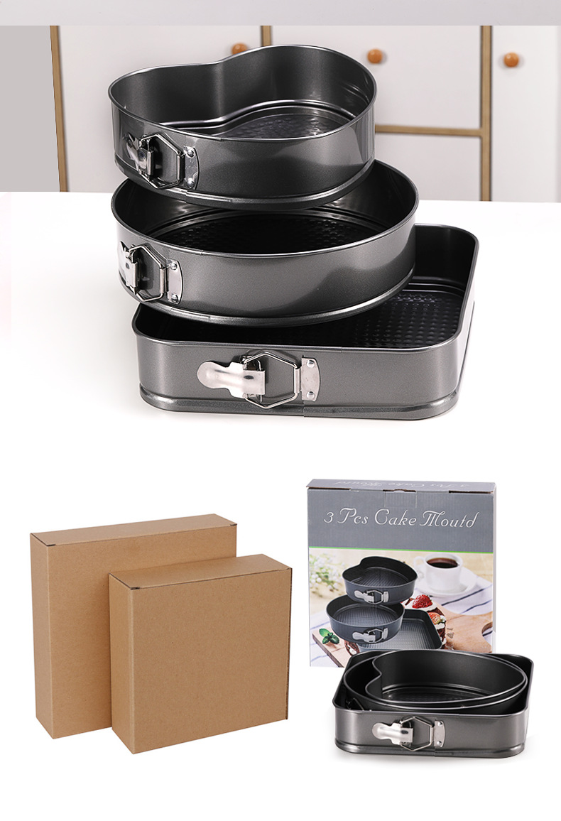 Lock Non-Stick Cake Mold Mousse Honeycomb Buckle Carbon Steel Plate Baking Tool Non-Stick round Buckle Detachable Cake Mold Lock Non-Stick Cake Mold Mousse Honeycomb Buckle Carbon Steel Plate Baking Tool Non-Stick round Buckle Detachable Cake Mold