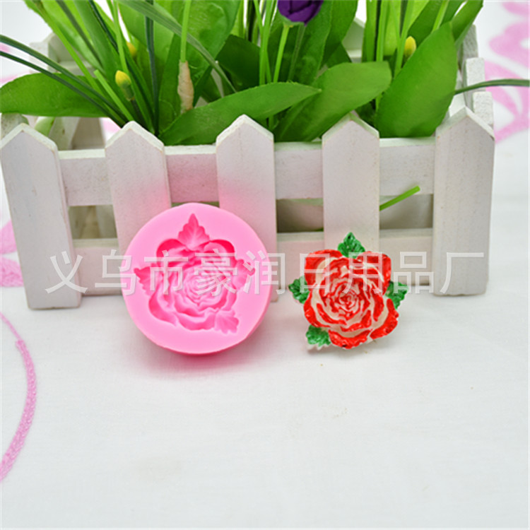 Baking mold LOVE rose silicone mold sugar cake mold DIY chocolate mold Baking mold LOVE rose silicone mold sugar cake mold DIY chocolate mold