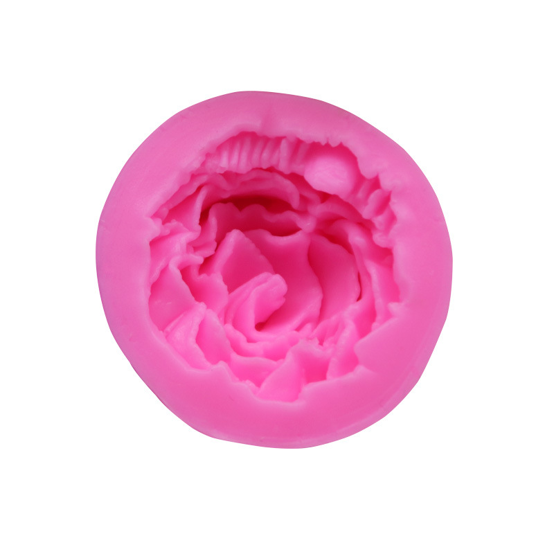 1 small rose silicone mold rose flower cake mold turning sugar chocolate cake mold