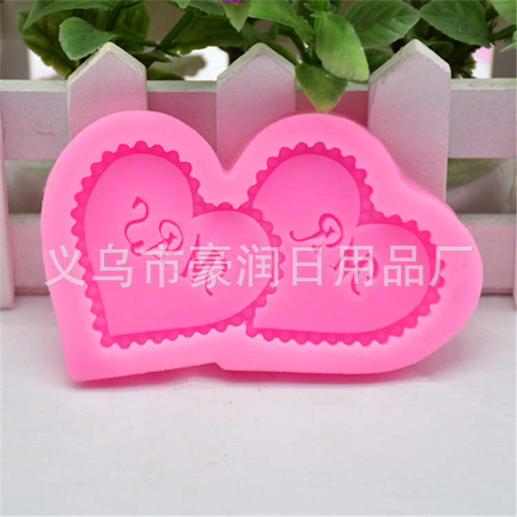Bear silicone cake mold turning sugar cake chocolate ultra light clay decorative mold DIY baking mold Bear silicone cake mold turning sugar cake chocolate ultra light clay decorative mold DIY baking mold