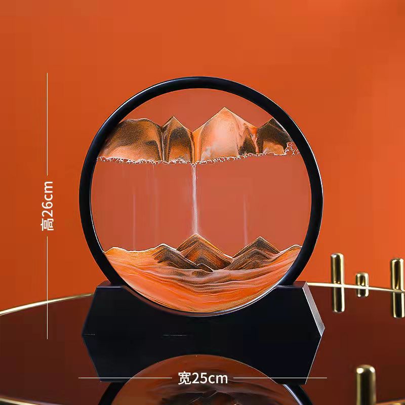 Creative Hourglass Decoration Liquid Decompression Quicksand Painting Office Desk Surface Panel Living Room Bedside Table Decorations Birthday Gift Creative Hourglass Decoration Liquid Decompression Quicksand Painting Office Desk Surface Panel Living Room Bedside Table Decorations Birthday Gift