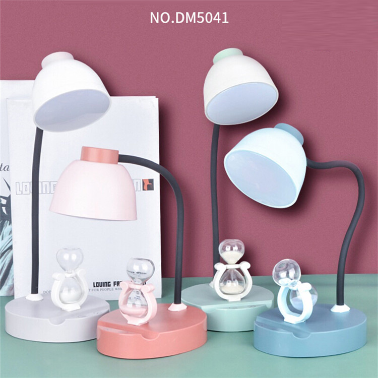 2020 New Touch Control Hourglass Led Desk Lamp USB Charging Small Night Lamp Dimmable Warm Yellow Warm White Light