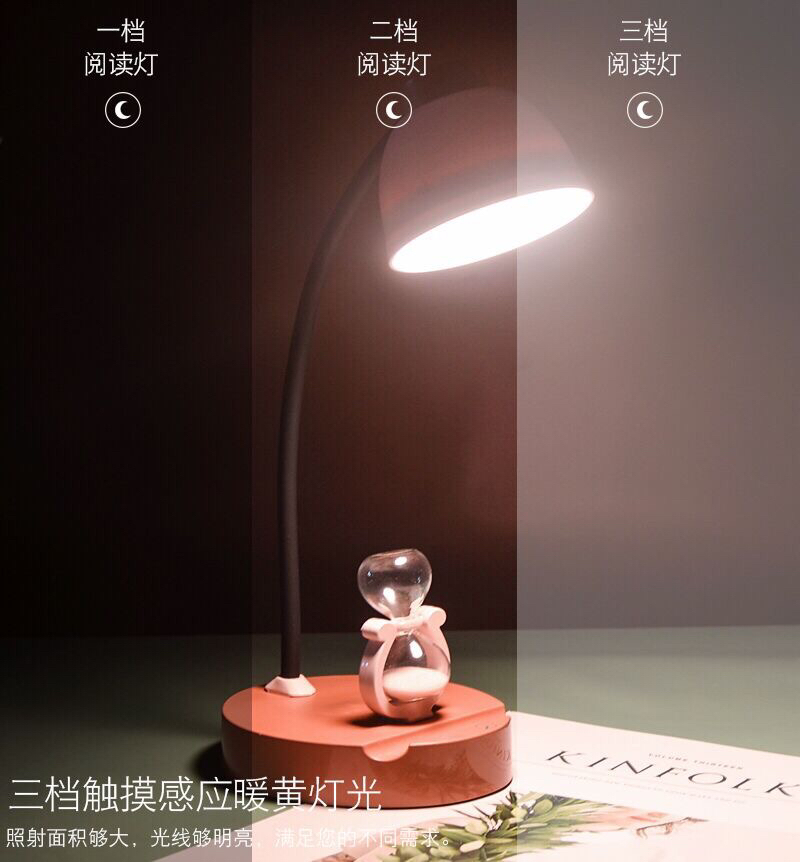 New Touch LED Table Lamp Creative Hourglass Table Lamp Learning Table Lamp New Touch LED Table Lamp Creative Hourglass Table Lamp Learning Table Lamp