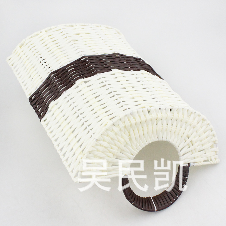 Shiyuan shop supply of creative home storage blue fruit basket handle baskets handle square basket