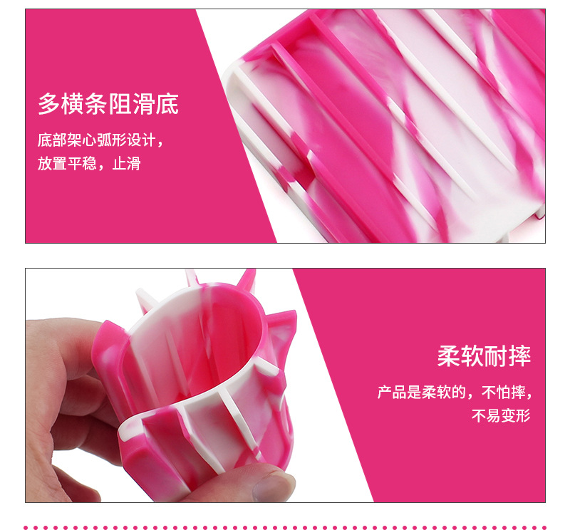 Silicone soap holder anti-skid soap box bar asphalt pad soap soap holder multicolor