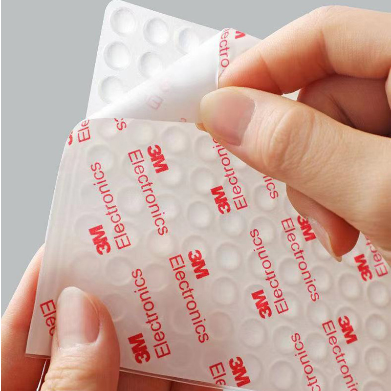 Self-Adhesive and Transparent Silicon Floor Mat Furniture Anticollision Particles Shock Absorption Silica Gel Pad Non-Slip Silicone Particles Silica Gel Pad Pieces Silicone Bra