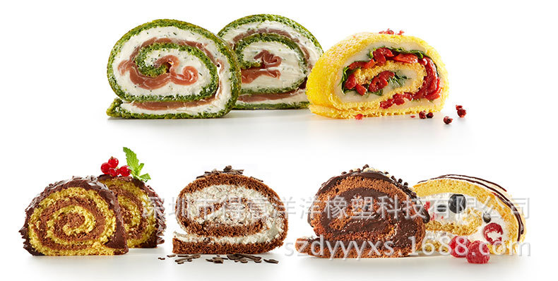 Spot Supply Environmental Protection Silicone Pad Multifunctional Cake Mat Painted Mat Swiss Roll Mat Baking Tool