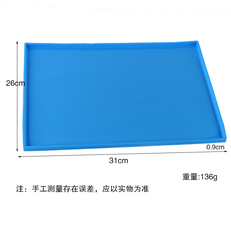 Silicone Cake Roll Mat, Silicone Swiss Roll, Silicone Leak-Proof Pad Baking Tray Mat, Silicone Dining Table Cushion