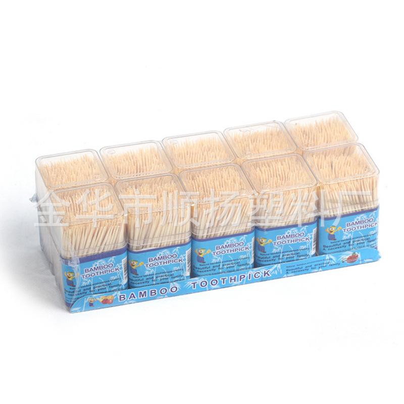 【 factory direct selling 】 toothpick bamboo toothpick wood toothpick box toothpick