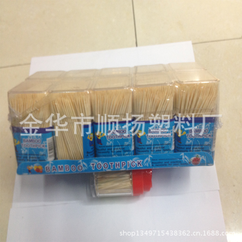 【 factory direct selling 】 toothpick bamboo toothpick wood toothpick box toothpick