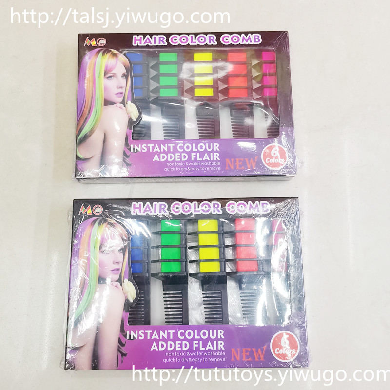 Neon Lip Stick Colorful Hair Dye Comb Luminous Face Paint Party Lipstick Colorful Lipstick Rainbow Hair Comb