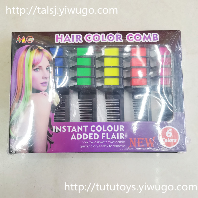 Neon Lip Stick Colorful Hair Dye Comb Luminous Face Paint Party Lipstick Colorful Lipstick Rainbow Hair Comb