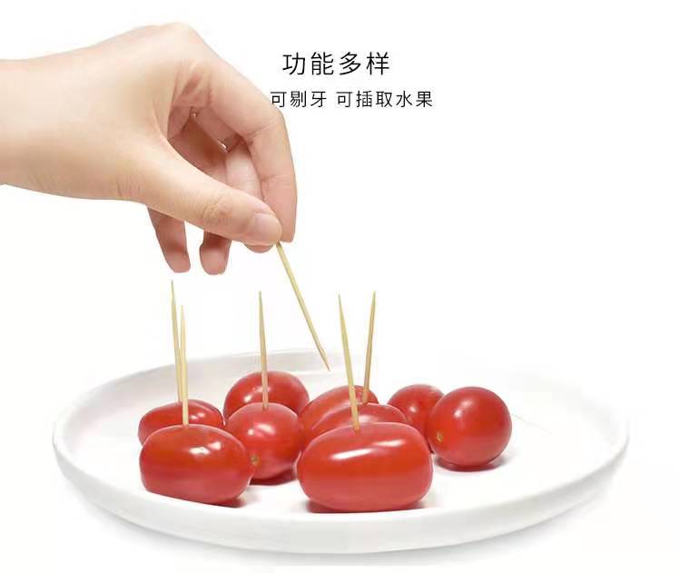 Bamboo Double Pointed Toothpick