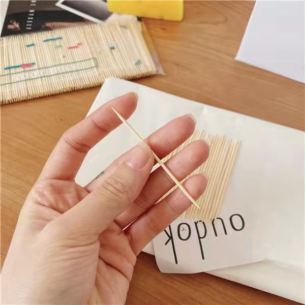 Bamboo Double Pointed Toothpick