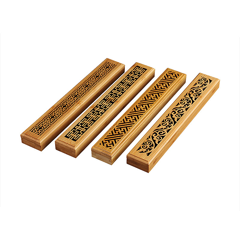  Bamboo Agilawood Joss-Stick Burner Bamboo Agarwood Sandalwood Incense Incense Box Household Incense Burner censer
